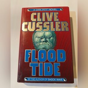 Autographed Flood Tide by Clive Cussler - first addition.